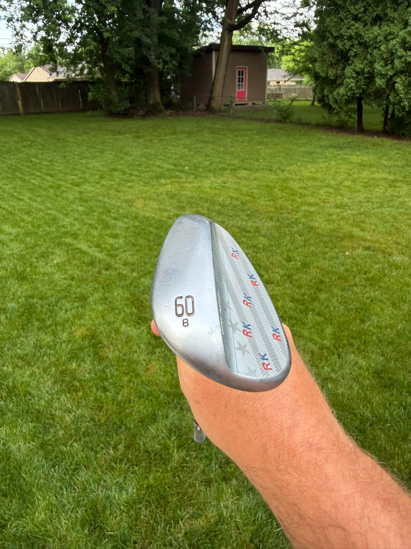 Ping Glide Forged Lob Wedge 60°/8 Blue Dot S300 Stiff Flex 35.5″ (CUSTOM)