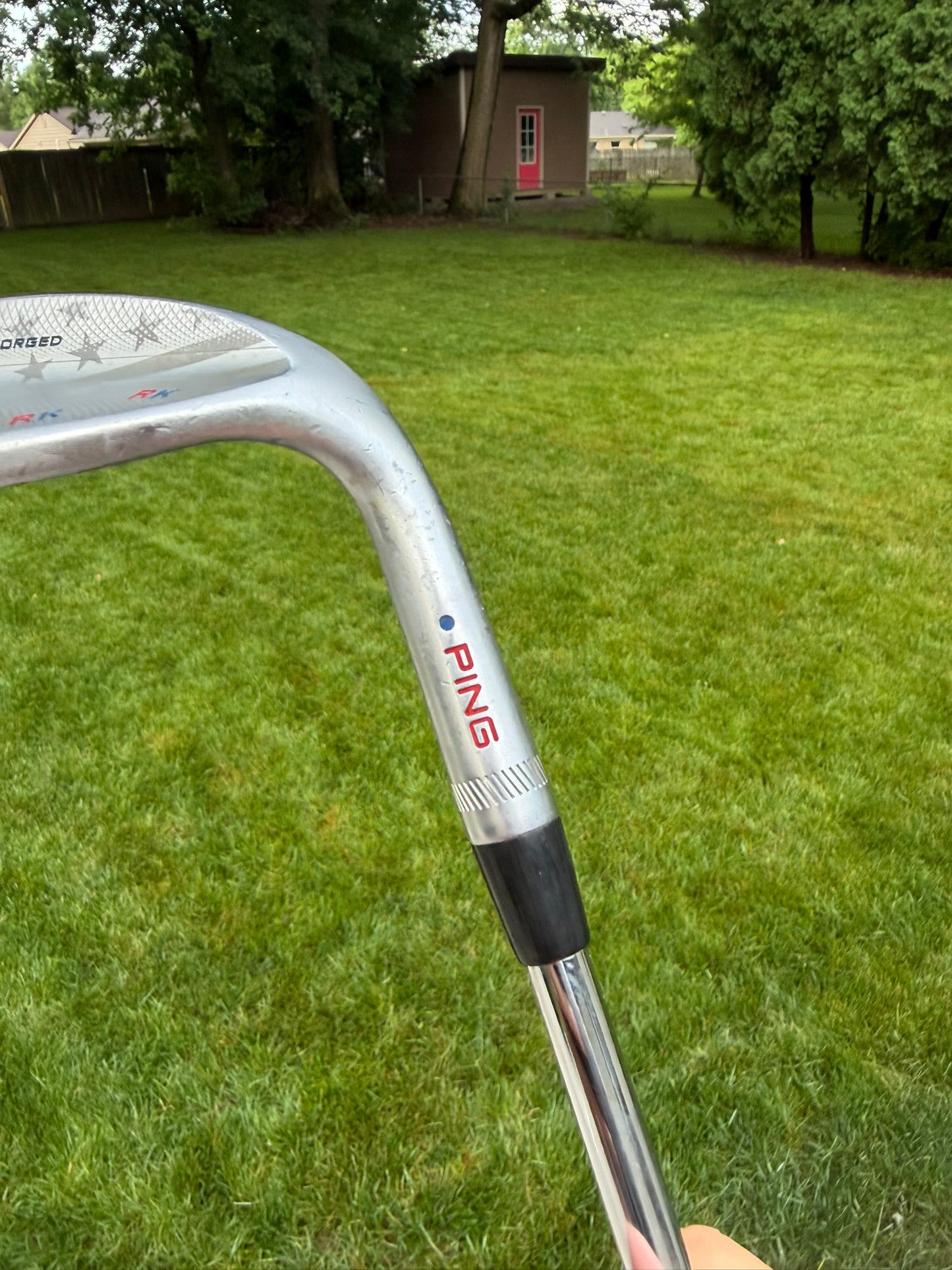 Ping Glide Forged Lob Wedge 60°/8 Blue Dot S300 Stiff Flex 35.5″ (CUSTOM)
