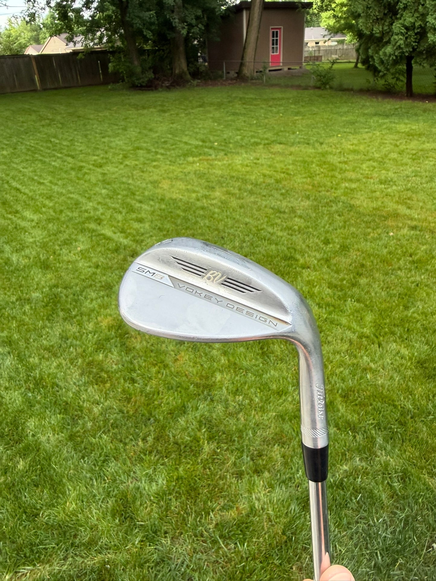Titleist Vokey SM8 Tour Chrome Lob Wedge 60° / 8 Wedge Flex 35.25″ NICE