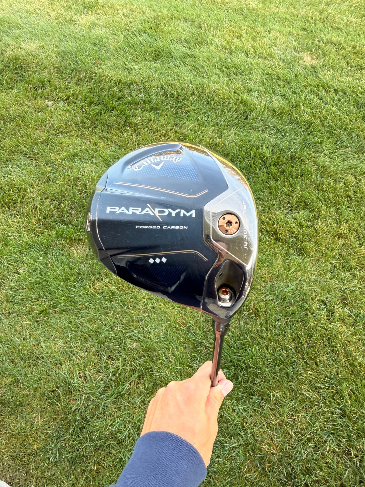 Callaway Paradym Triple Diamond Driver 9° Kai'Li White 70g Stiff Flex 45"