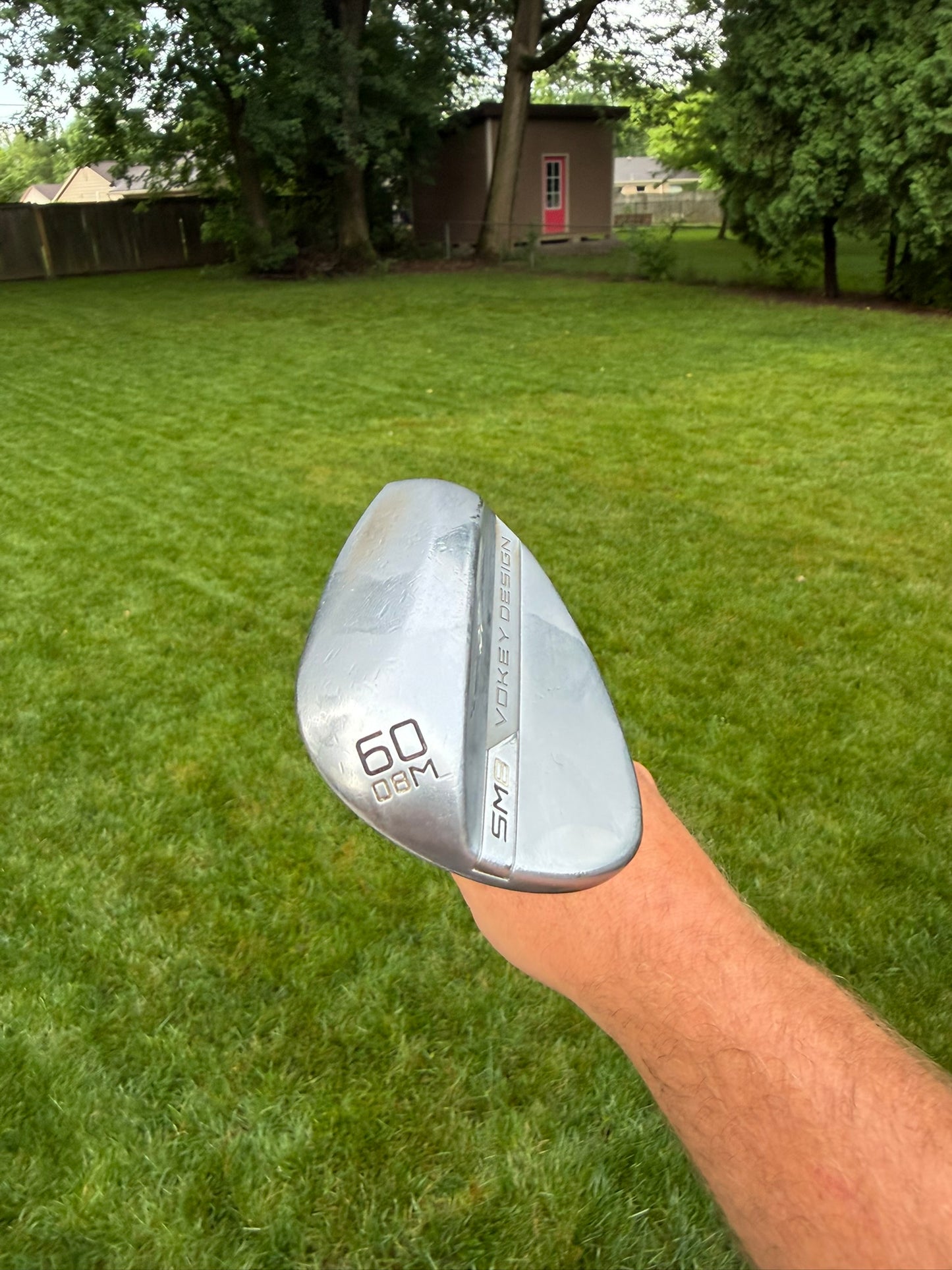 Titleist Vokey SM8 Tour Chrome Lob Wedge 60° / 8 Wedge Flex 35.25″ NICE