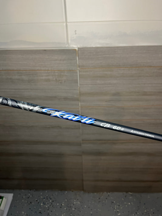 Mitsubishi Kai'li Blue Dark Wave CB 60 Stiff Driver Shaft Taylormade Tip 44.75″