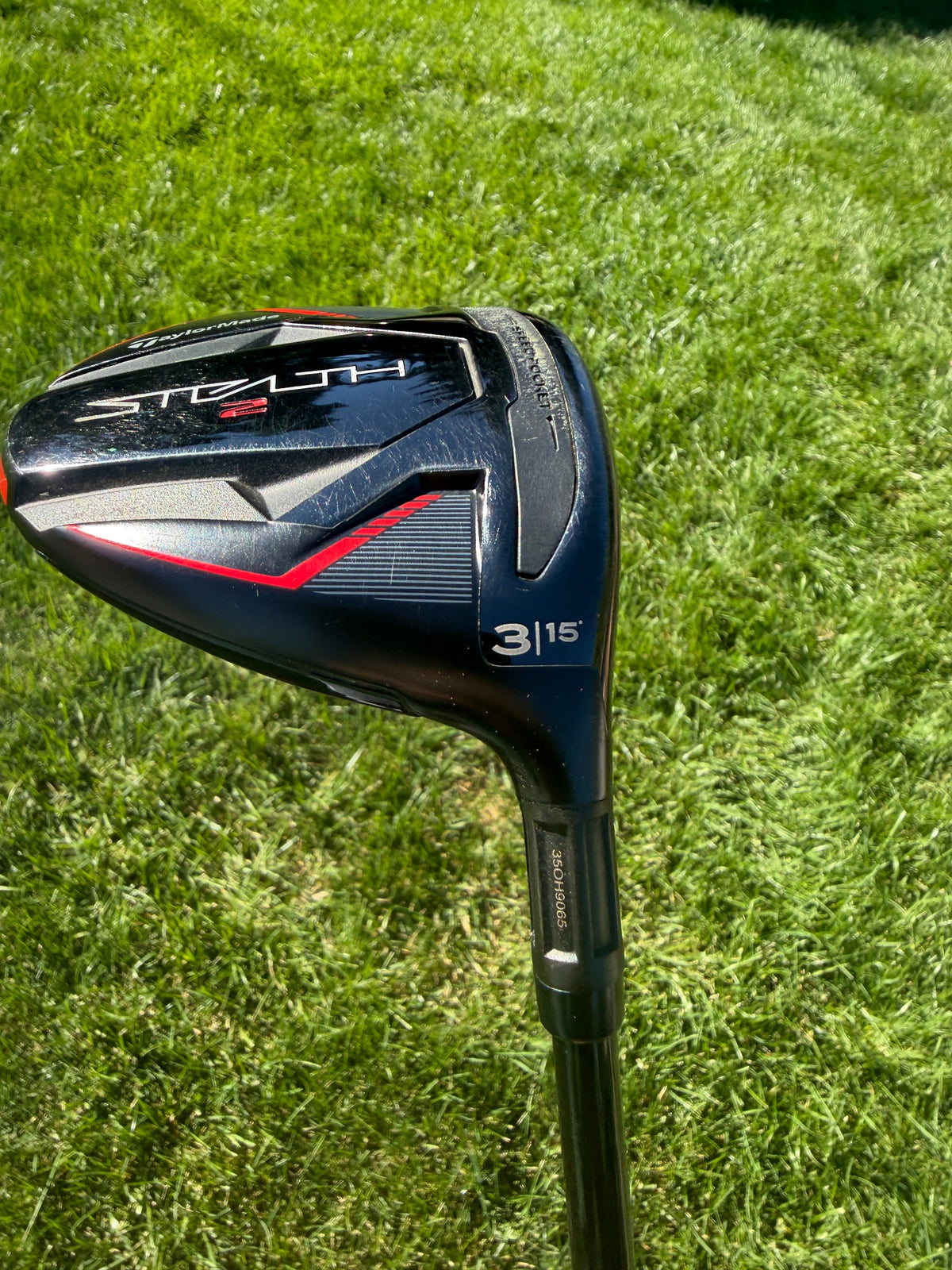 TaylorMade Stealth 2 3-Wood 15° Hzrdus Black Extra Stiff Flex 43" +HC — photo 6