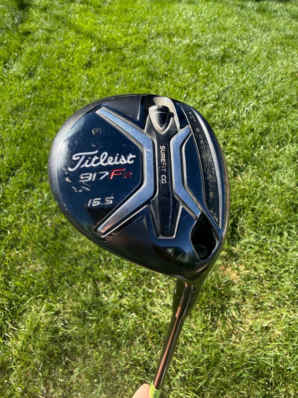 Titleist 917 F2 4-Wood 16.5° Diamana S+ 70 Stiff Flex 42.75" NICE