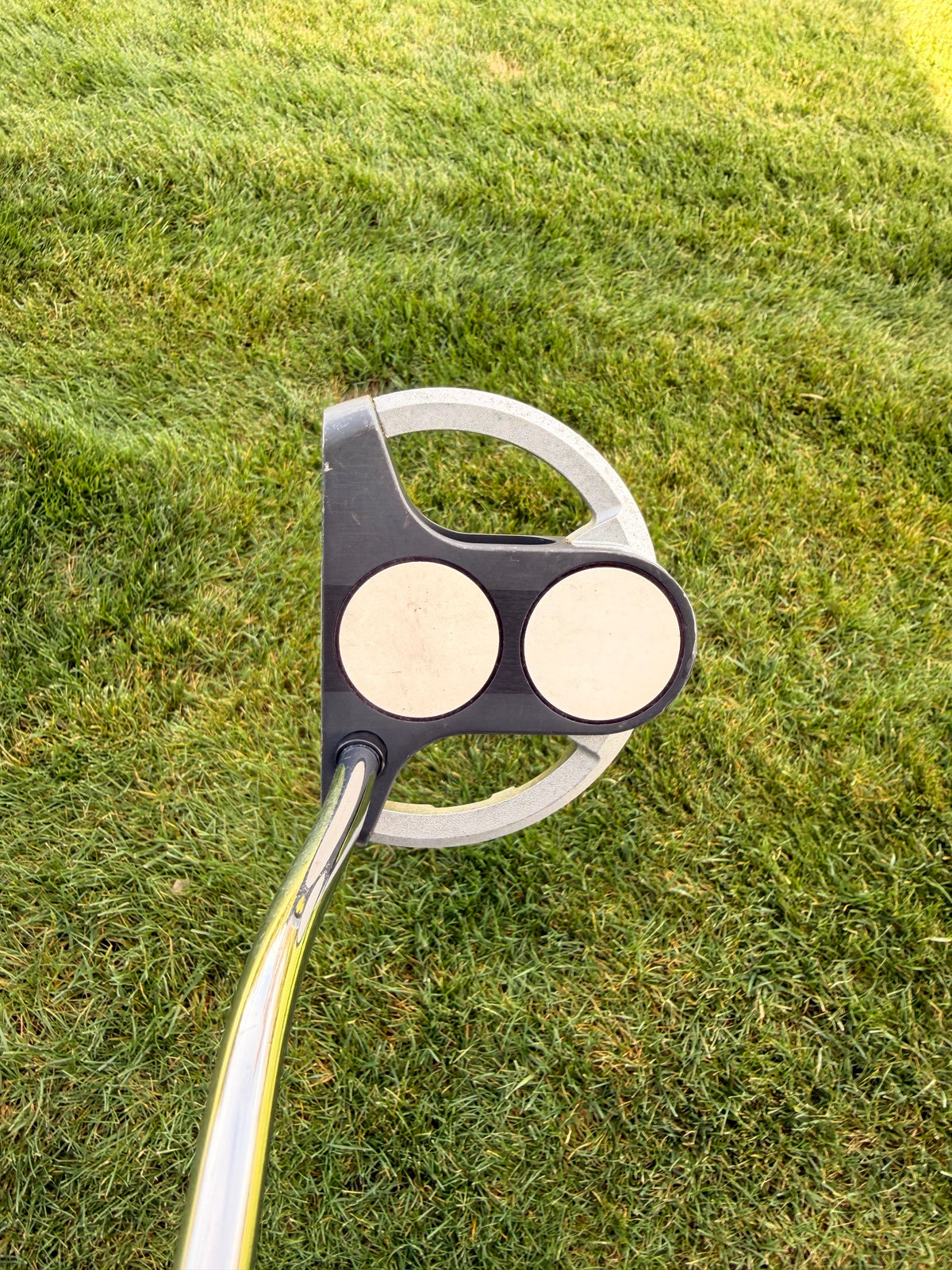 Odyssey White Steel 2-Ball SRT Putter 35" — photo 3