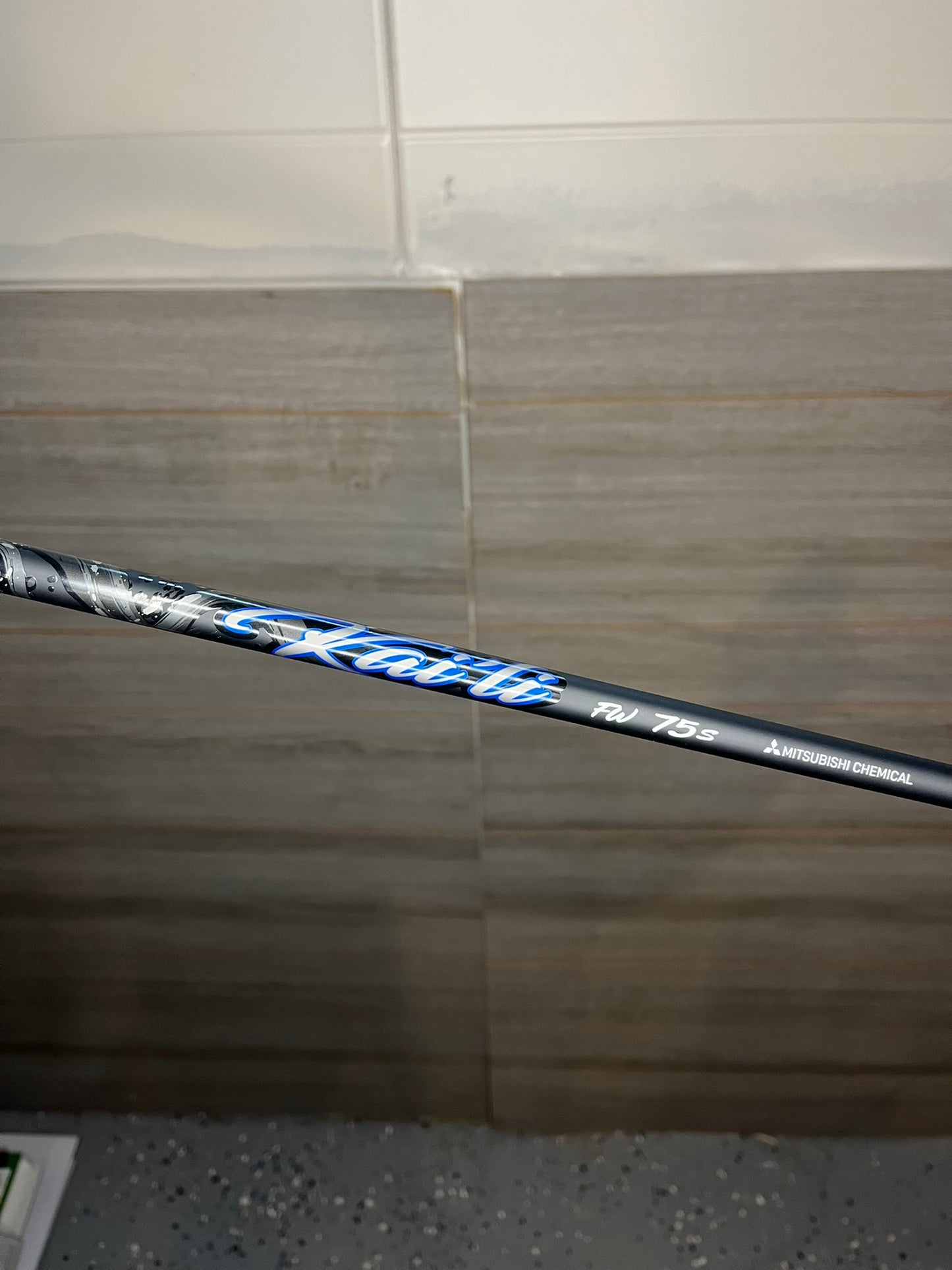Mitsubishi Kai'li Blue Dark Wave 75 Stiff Fairway Shaft Taylormade Tip 41.25″