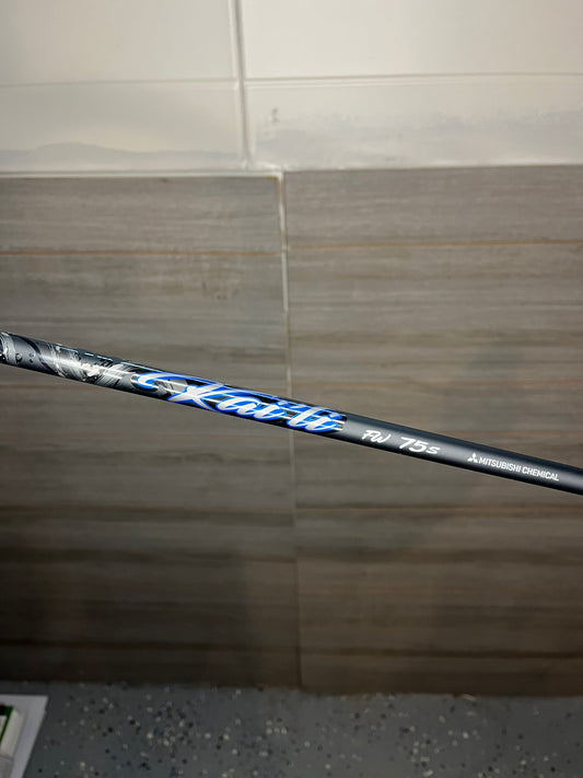 Mitsubishi Kai'li Blue Dark Wave 75 Stiff Fairway Shaft Taylormade Tip 41.25″