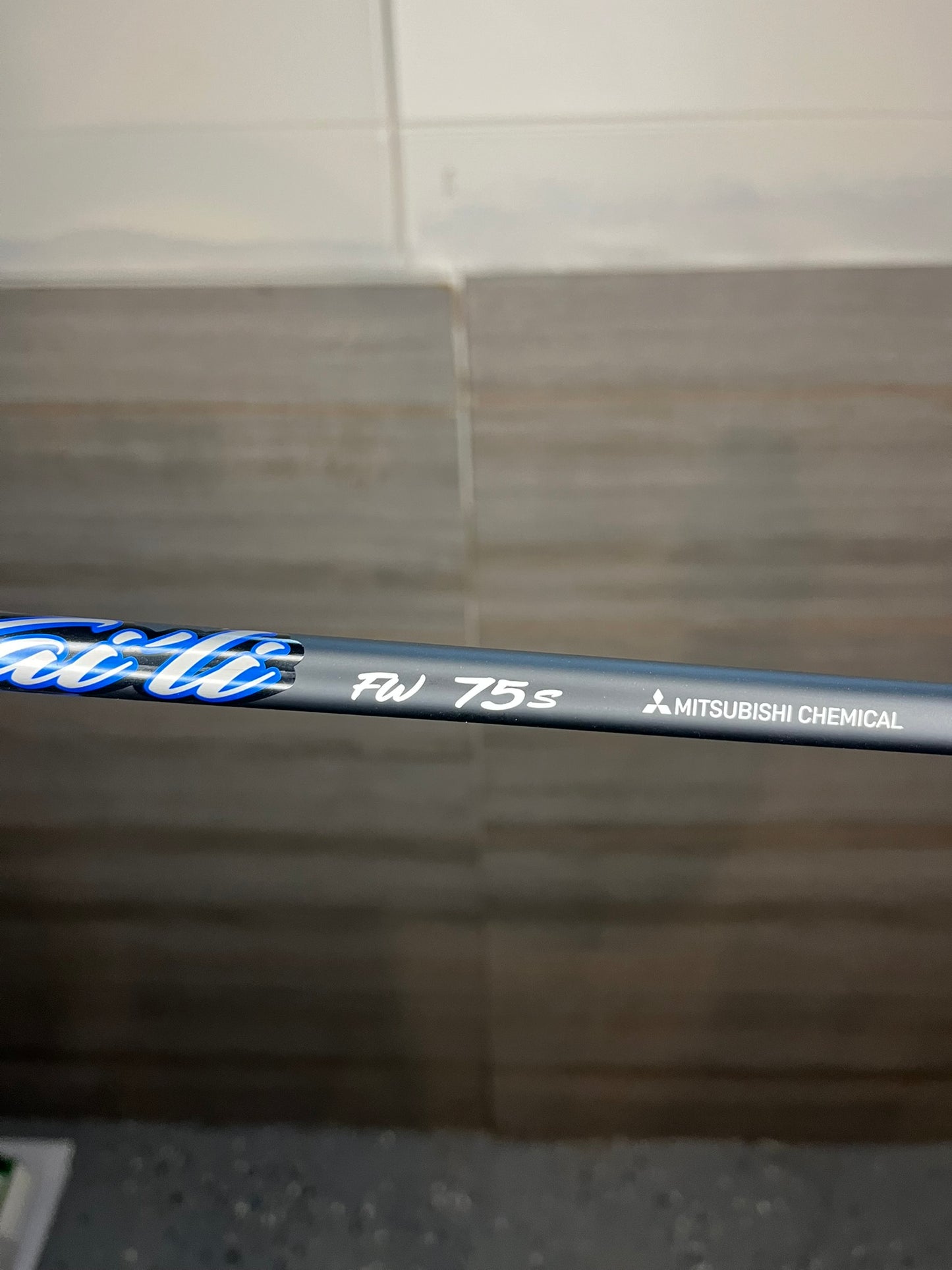 Mitsubishi Kai'li Blue Dark Wave 75 Stiff Fairway Shaft Taylormade Tip 41.25″