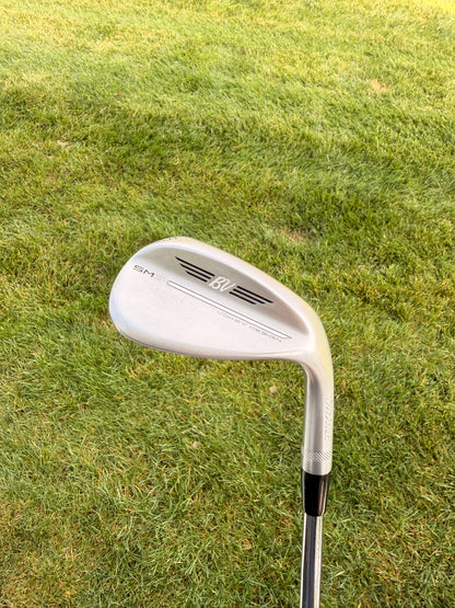 Titleist Vokey SM9 Tour Chrome Sand Wedge 56° / 8 Stock Wedge Flex 35.5" MINT