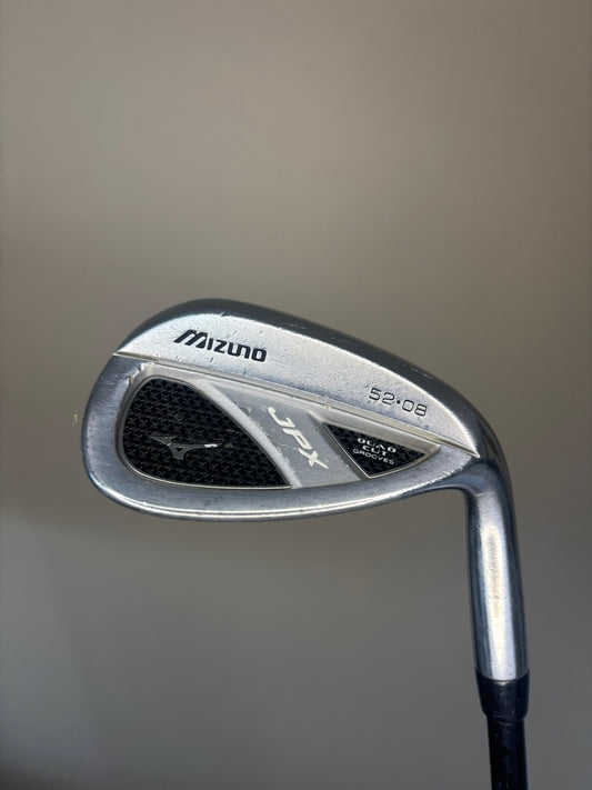Photo of Mizuno JPX Satin Chrome Gap Wedge 52° Regular Flex Fujikura 65G