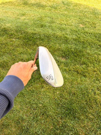 Titleist Vokey SM9 Tour Chrome Sand Wedge 56° / 8 Stock Wedge Flex 35.5" MINT — photo 4
