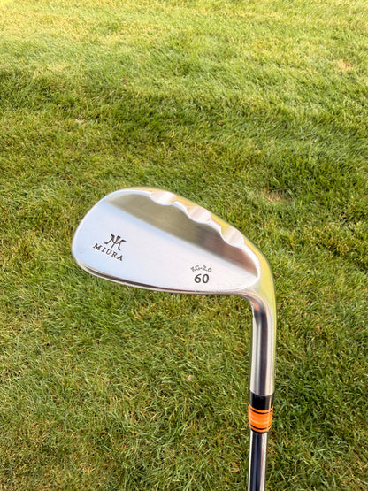 Miura K-Grind 2.0 Lob Wedge 60° Oban CT-100 Stiff Flex 35.75" NICE