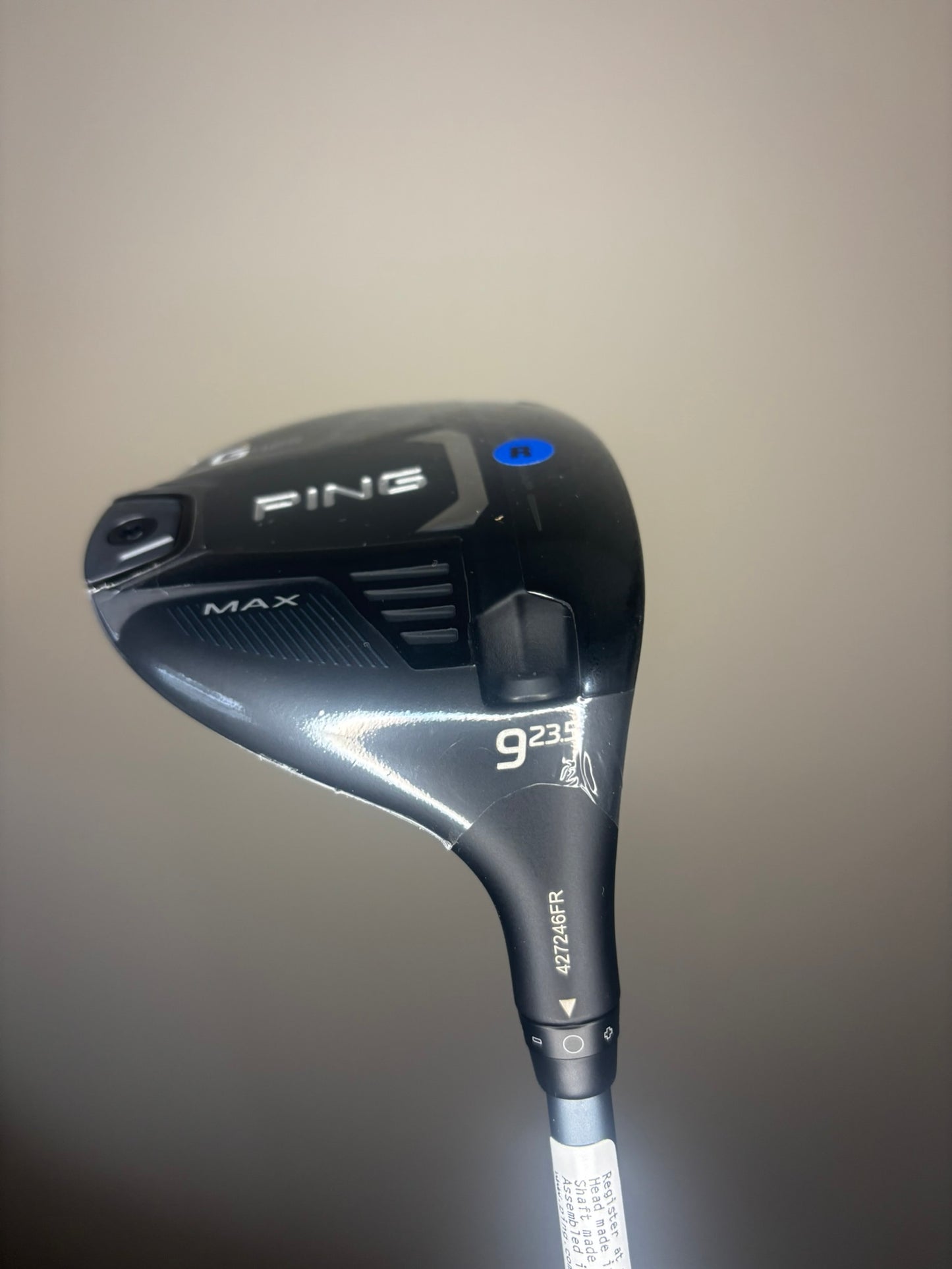 Ping G425 Max 9-Wood 23.5° Alta CB 65 Regular Flex 41″ +HC NEW
