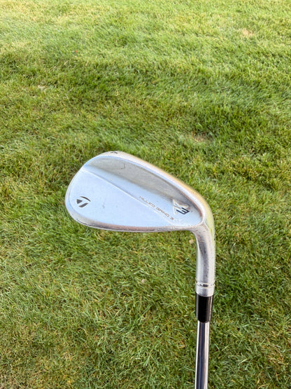 TaylorMade Milled Grind 3 Raw Chrome Sand Wedge 54° / 13 DG Stiff Flex 35.5"