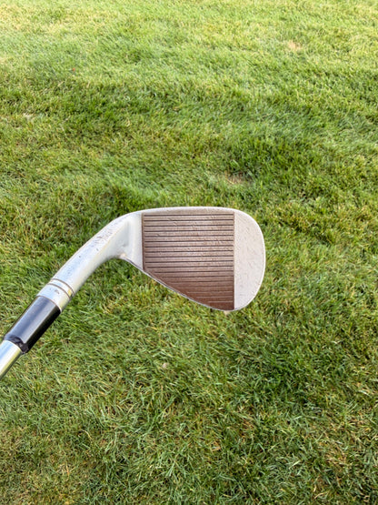 TaylorMade Milled Grind 3 Raw Chrome Sand Wedge 54° / 13 DG Stiff Flex 35.5" — photo 2