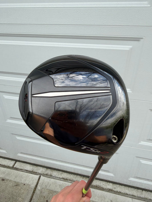 Photo of Titleist TSR2 Driver 9° Stiff Flex Graphite Gold T-Rrex