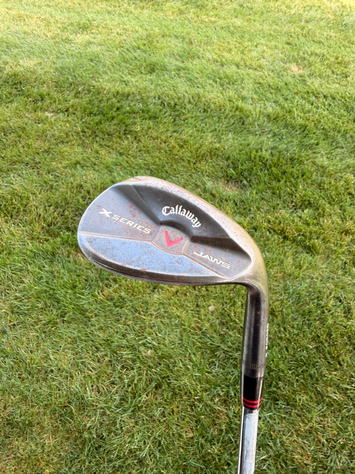 Callaway X Series Jaws Black Sand Wedge 56° / 16 Stock Wedge Flex 35.5" NICE