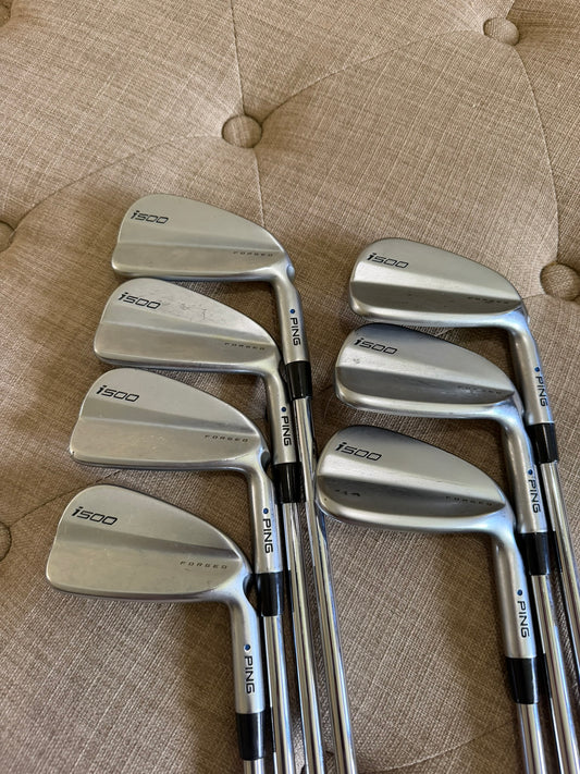 Ping i500 Iron Set 4-PW Blue Dot XP 95 S300 Stiff Flex +1/2" NICE