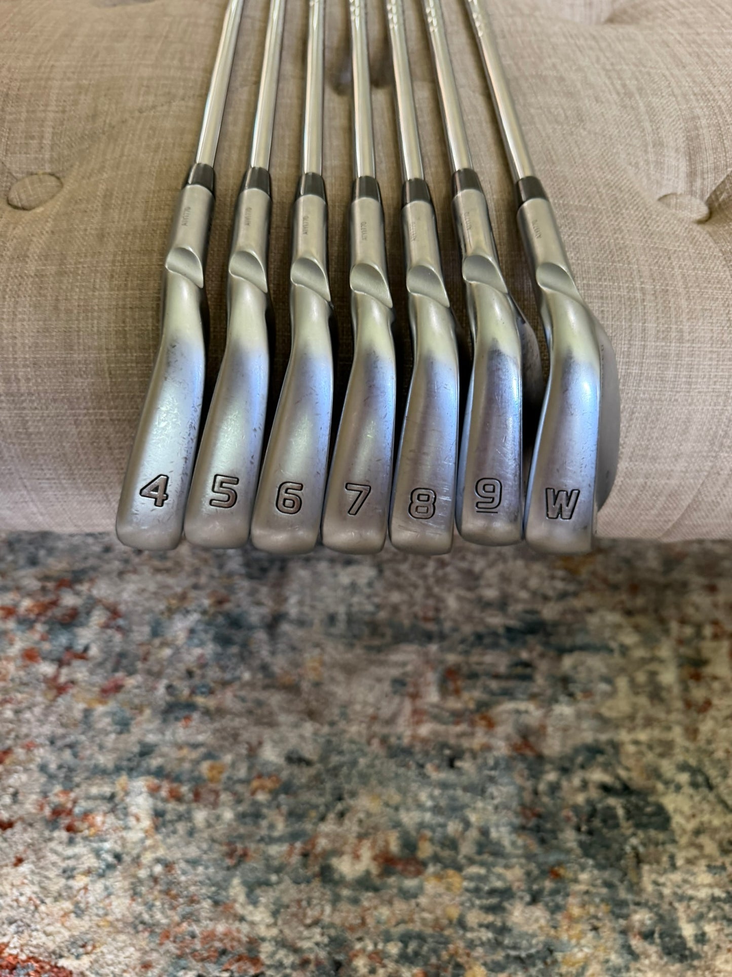 Ping i500 Iron Set 4-PW Blue Dot XP 95 S300 Stiff Flex +1/2" NICE