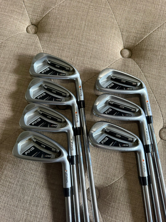 Ping i20 Iron Set 4-PW Orange Dot CFS Regular Flex Standard NICE