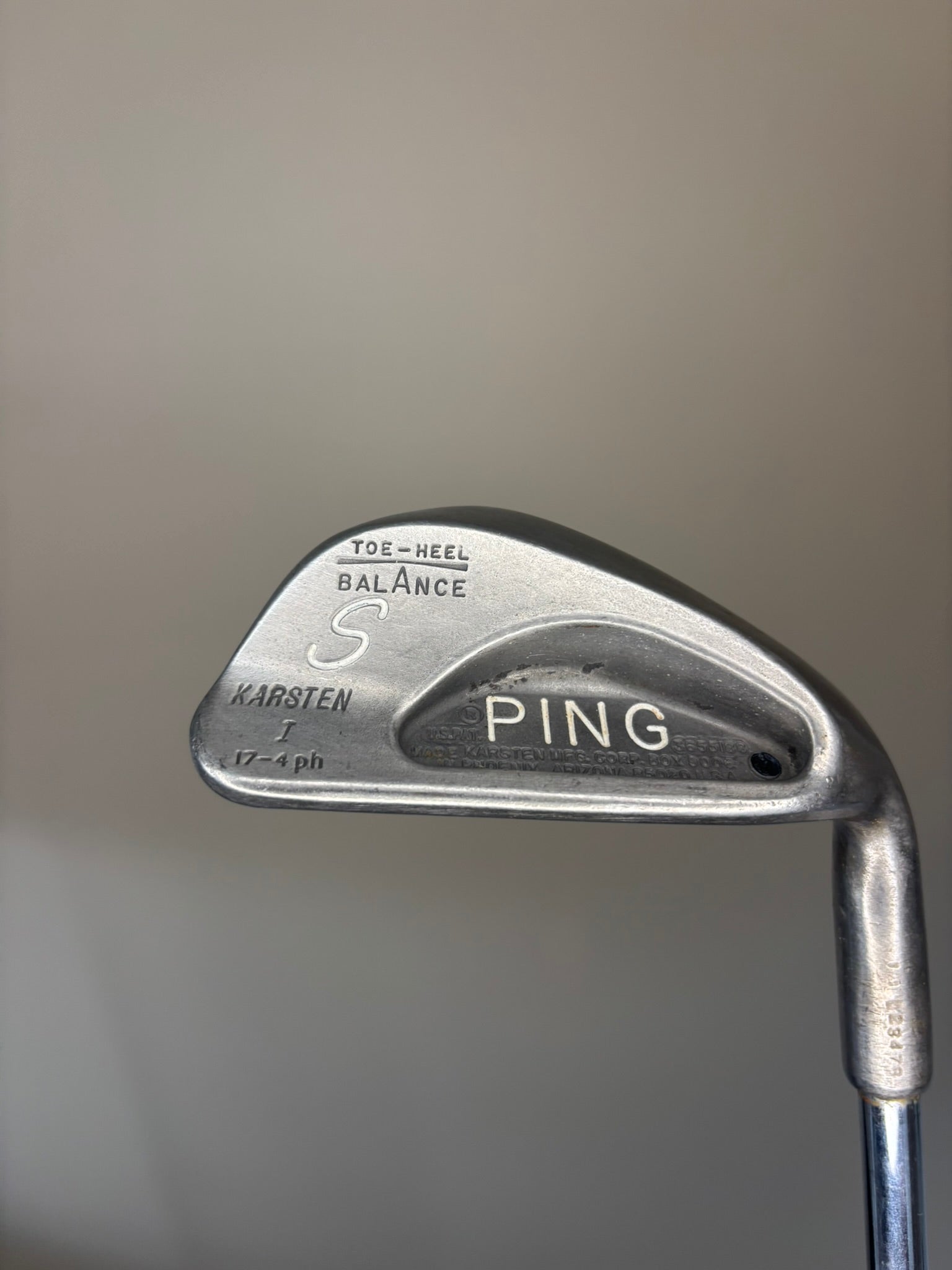 Photo of Ping Karsten I Sand Wedge Regular Flex Steel Shaft