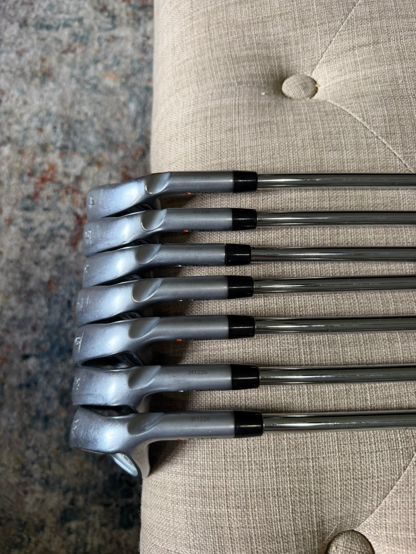 Ping i20 Iron Set 4-PW Orange Dot CFS Regular Flex Standard NICE