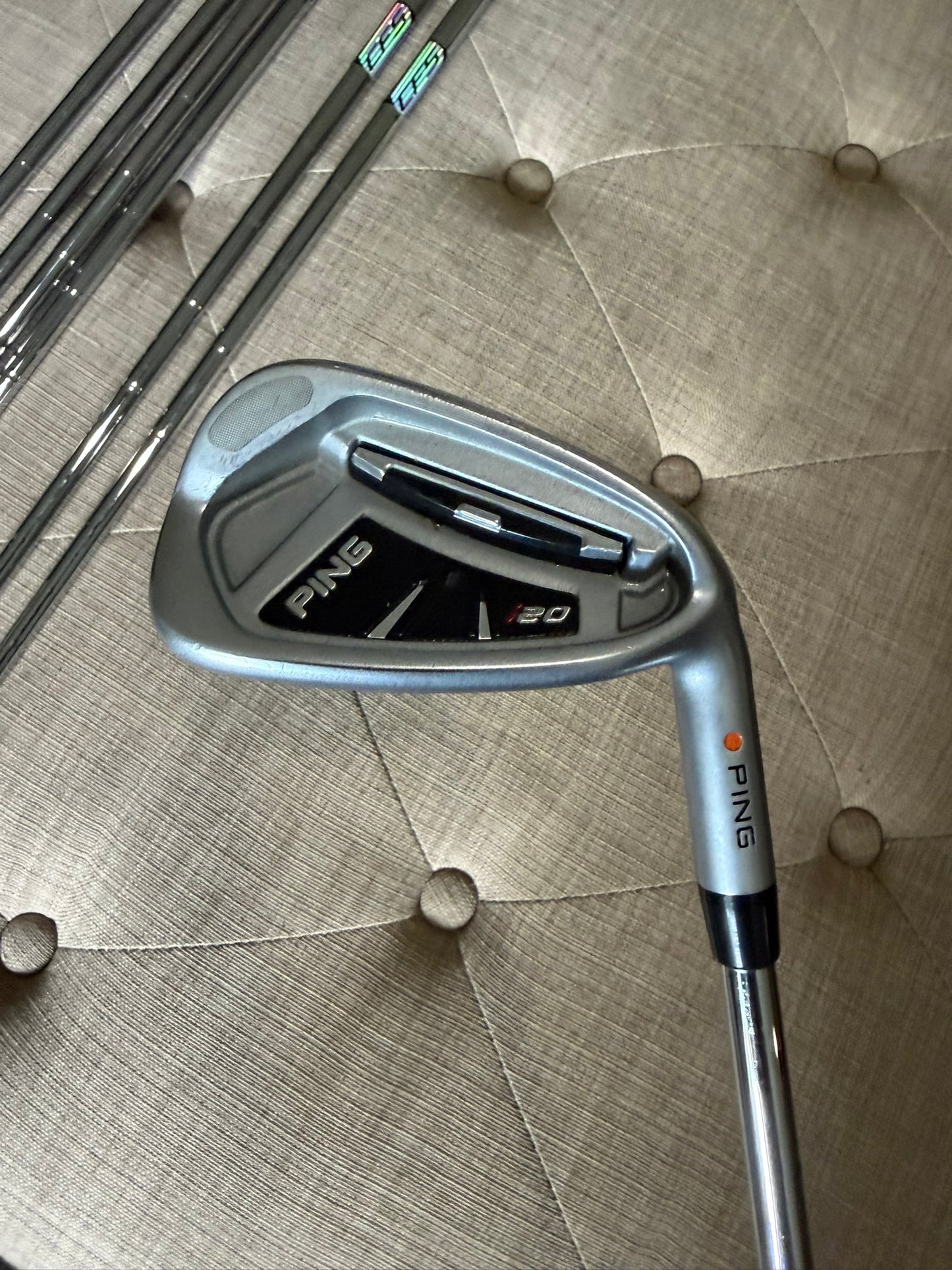 Ping i20 Iron Set 4-PW Orange Dot CFS Regular Flex Standard NICE