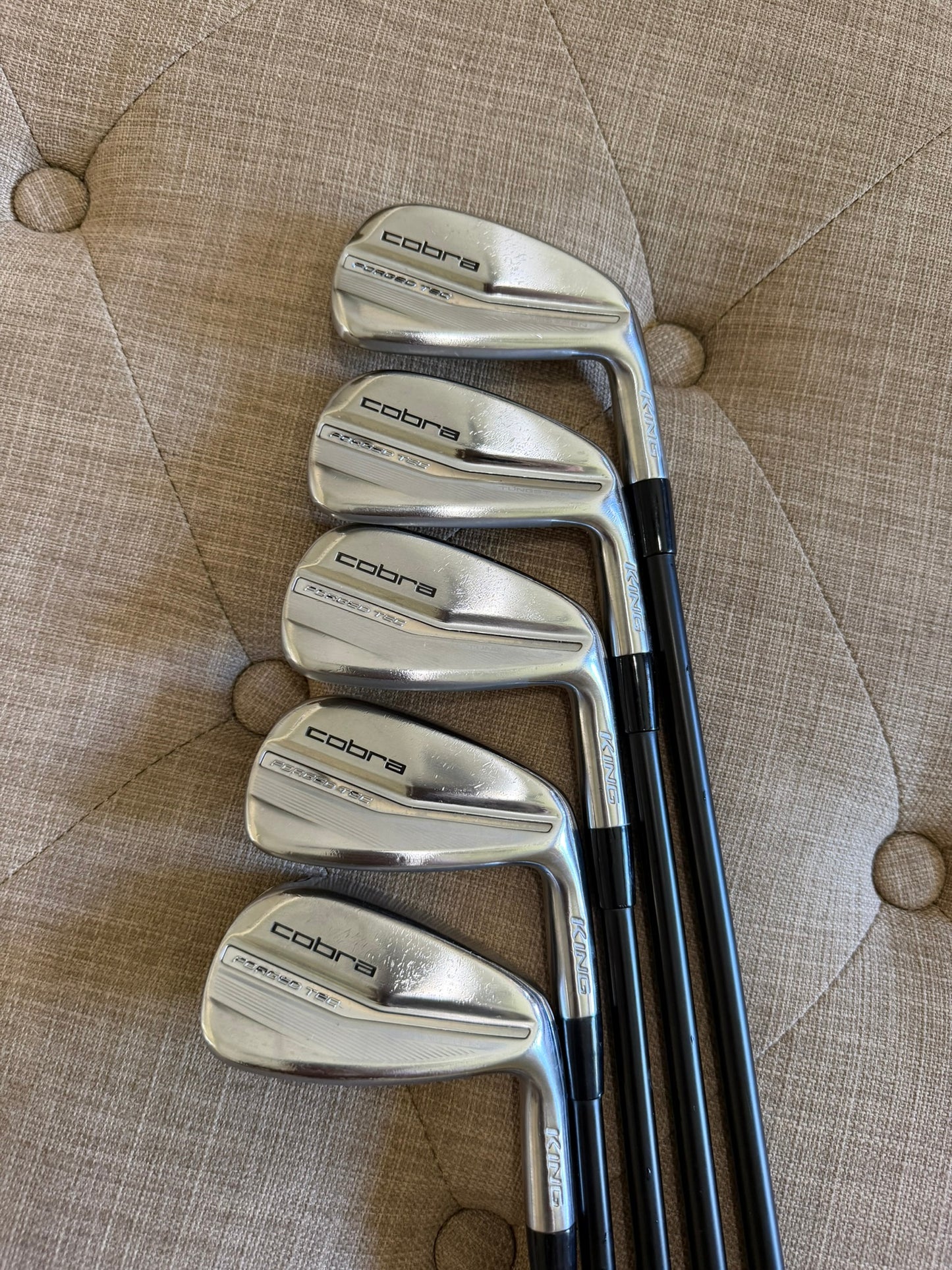 Cobra 2022 KING Forged Tec Iron Set 6-PW KBS PGI 65 Senior Flex Standard NICE