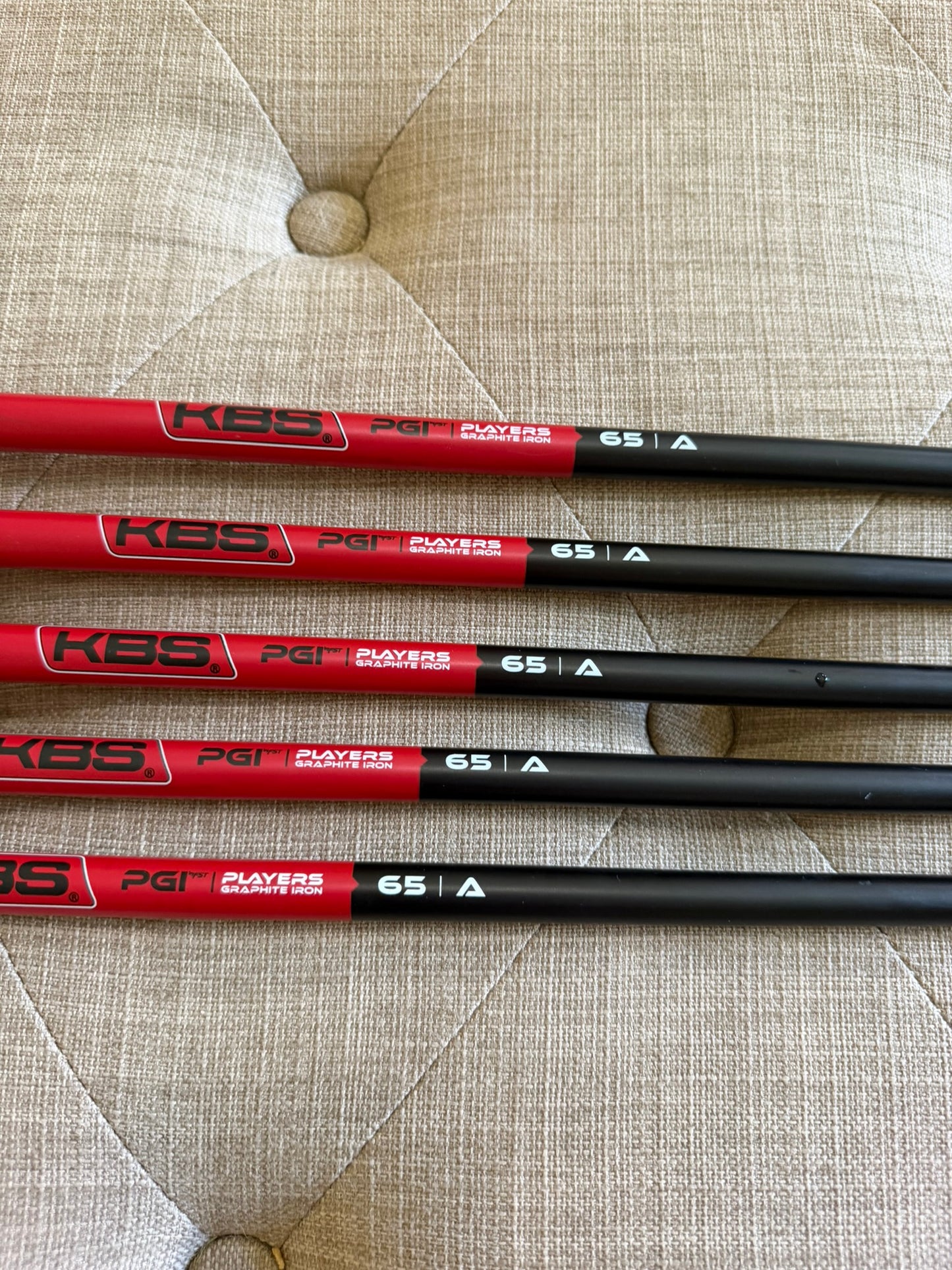 Cobra 2022 KING Forged Tec Iron Set 6-PW KBS PGI 65 Senior Flex Standard NICE