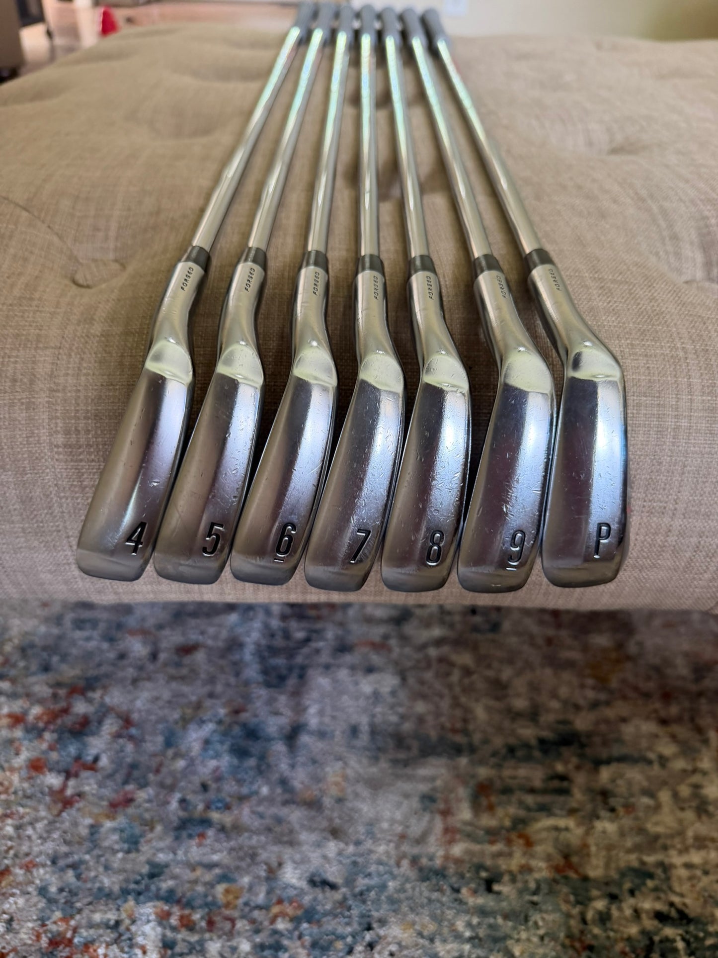 Srixon ZX5 Iron Set 4-PW NS Pro Tour120 Pured Extra Stiff Flex +1" NICE