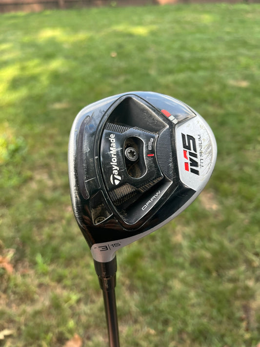 Photo of Taylormade M5 Titanium 3-Wood 15° Stiff Flex Diamana Ltd