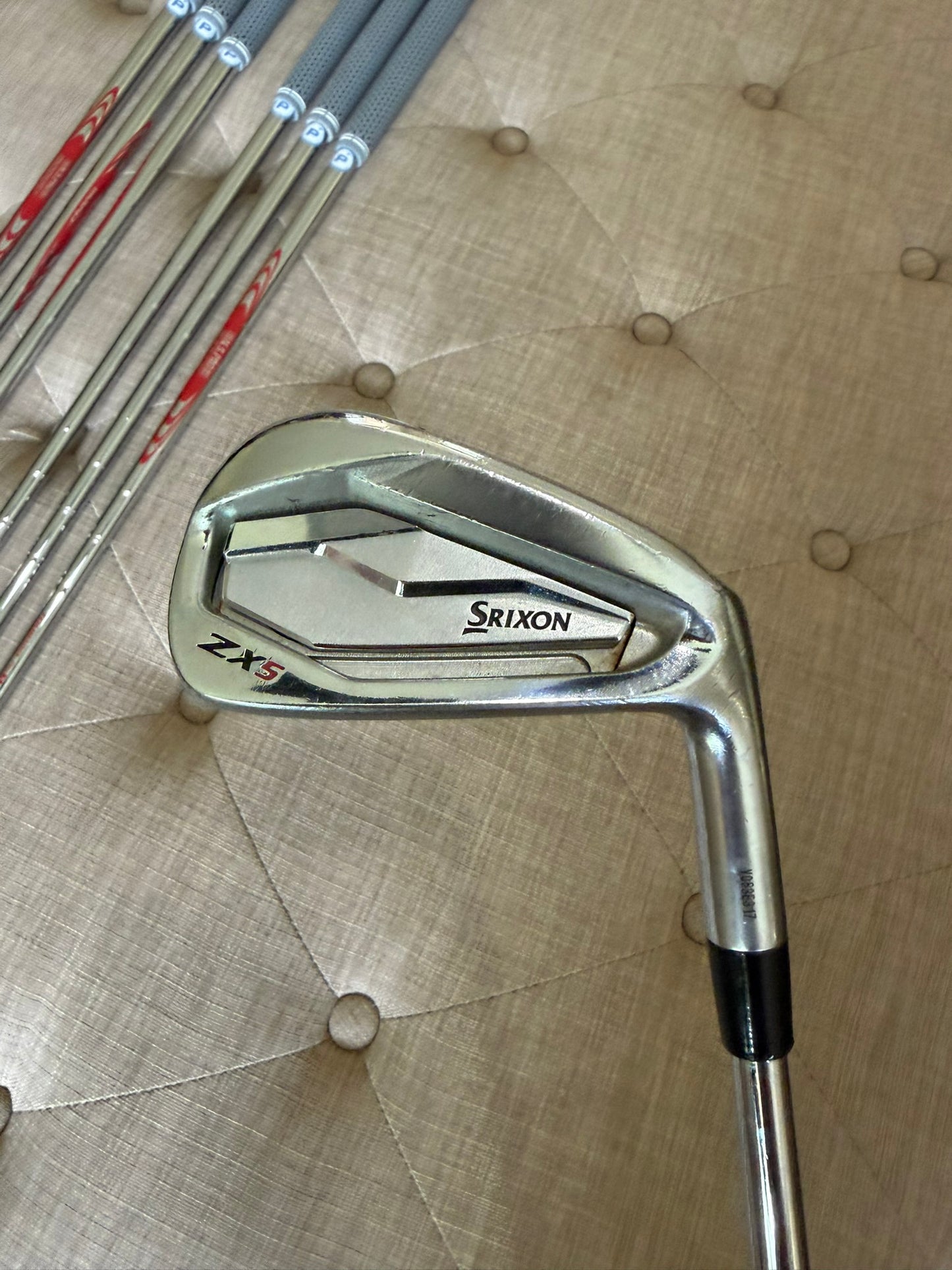 Srixon ZX5 Iron Set 4-PW NS Pro Tour120 Pured Extra Stiff Flex +1" NICE