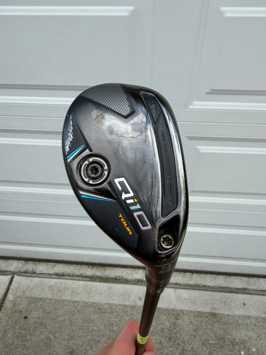Photo of Taylormade Qi10 Tour 4 Hybrid 22° Seniors Flex Ventus Blue 5A