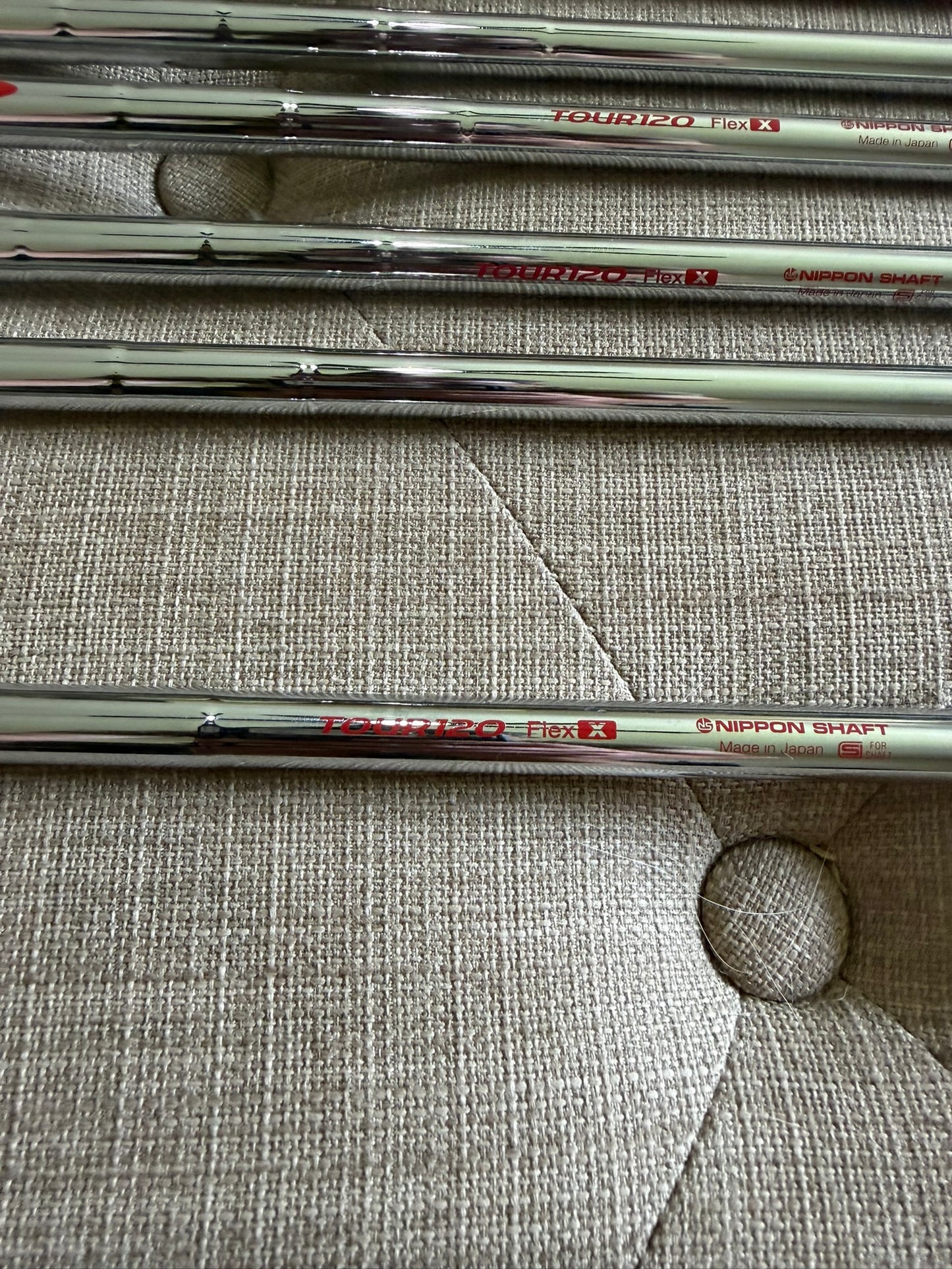 Srixon ZX5 Iron Set 4-PW NS Pro Tour120 Pured Extra Stiff Flex +1" NICE