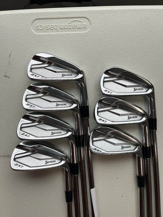 Srixon ZX7 Tour Issue Iron Set 4-PW X100 Extra Stiff Flex Standard NICE