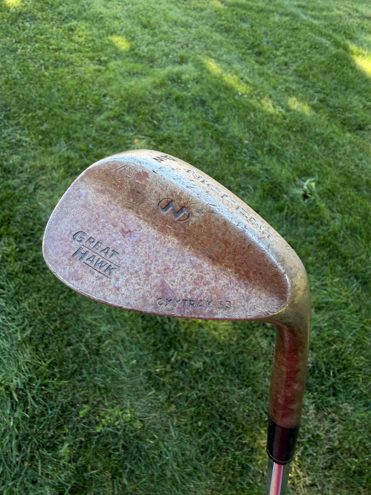 Nickent Great Hawk Gap Wedge 53° Dynamic Gold Stiff Flex 35.5"