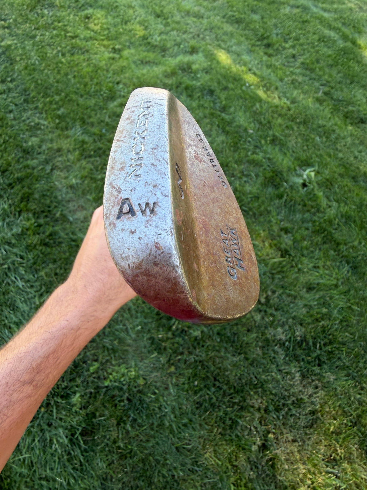 Nickent Great Hawk Gap Wedge 53° Dynamic Gold Stiff Flex 35.5" — photo 4