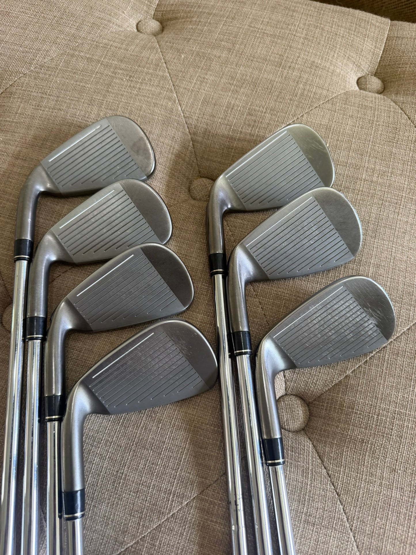 Taylormade Speedblade Iron Set 4-PW 85g Steel Stiff Flex +1/4" NICE