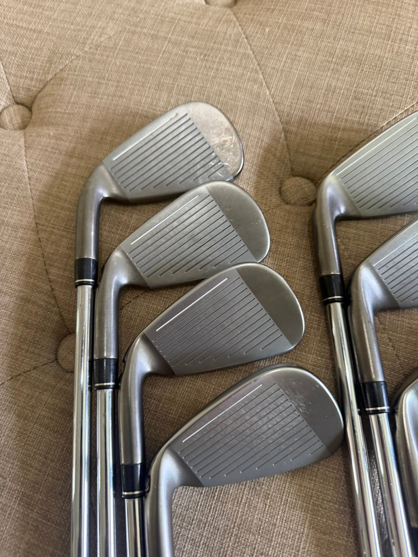 Taylormade Speedblade Iron Set 4-PW 85g Steel Stiff Flex +1/4" NICE