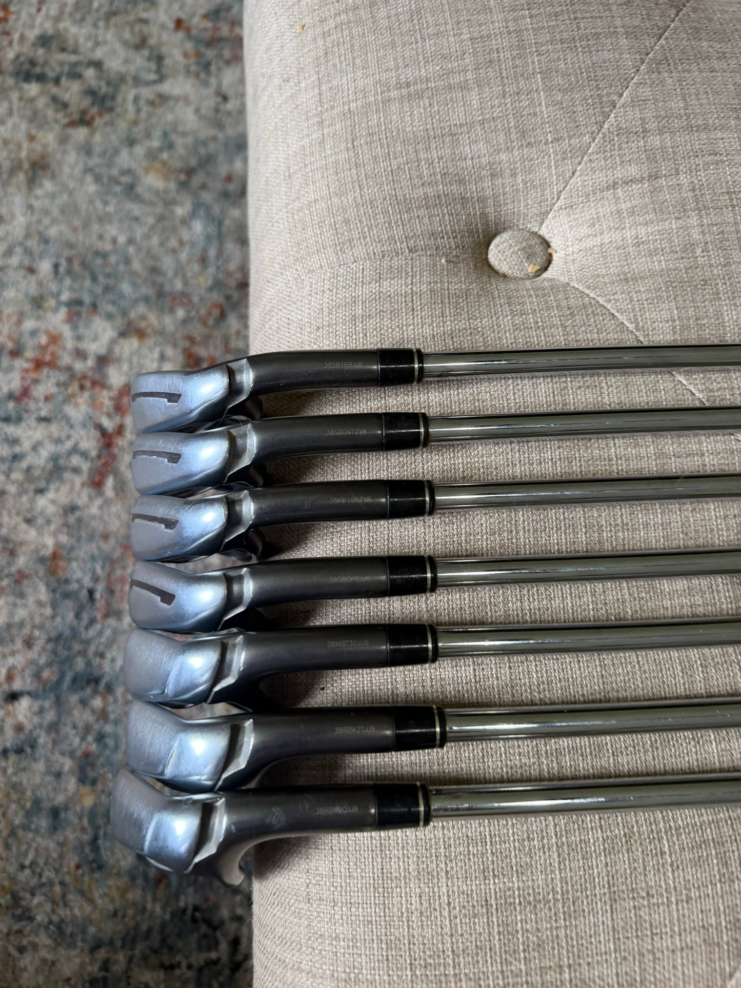 Taylormade Speedblade Iron Set 4-PW 85g Steel Stiff Flex +1/4" NICE