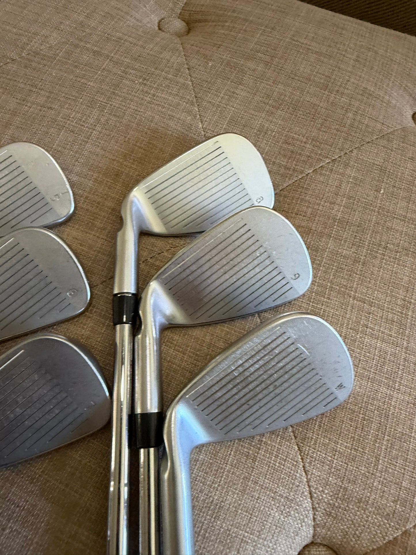 Ping i20 Iron Set 5-PW Purple Dot CFS Extra Stiff Flex +1/2" NICE