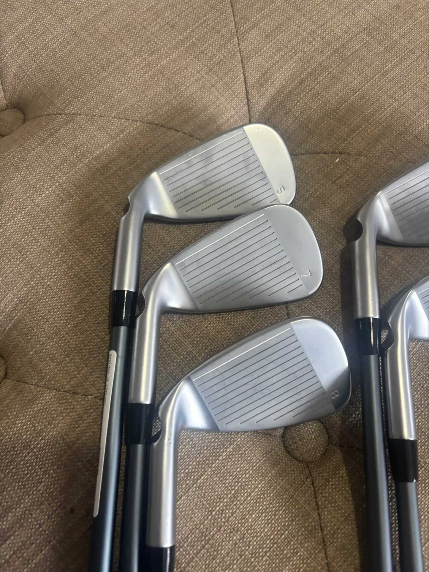 Ping G425 Iron Set 6-PW Black Dot Alta CB AWT Regular Flex +1/2″ MINT