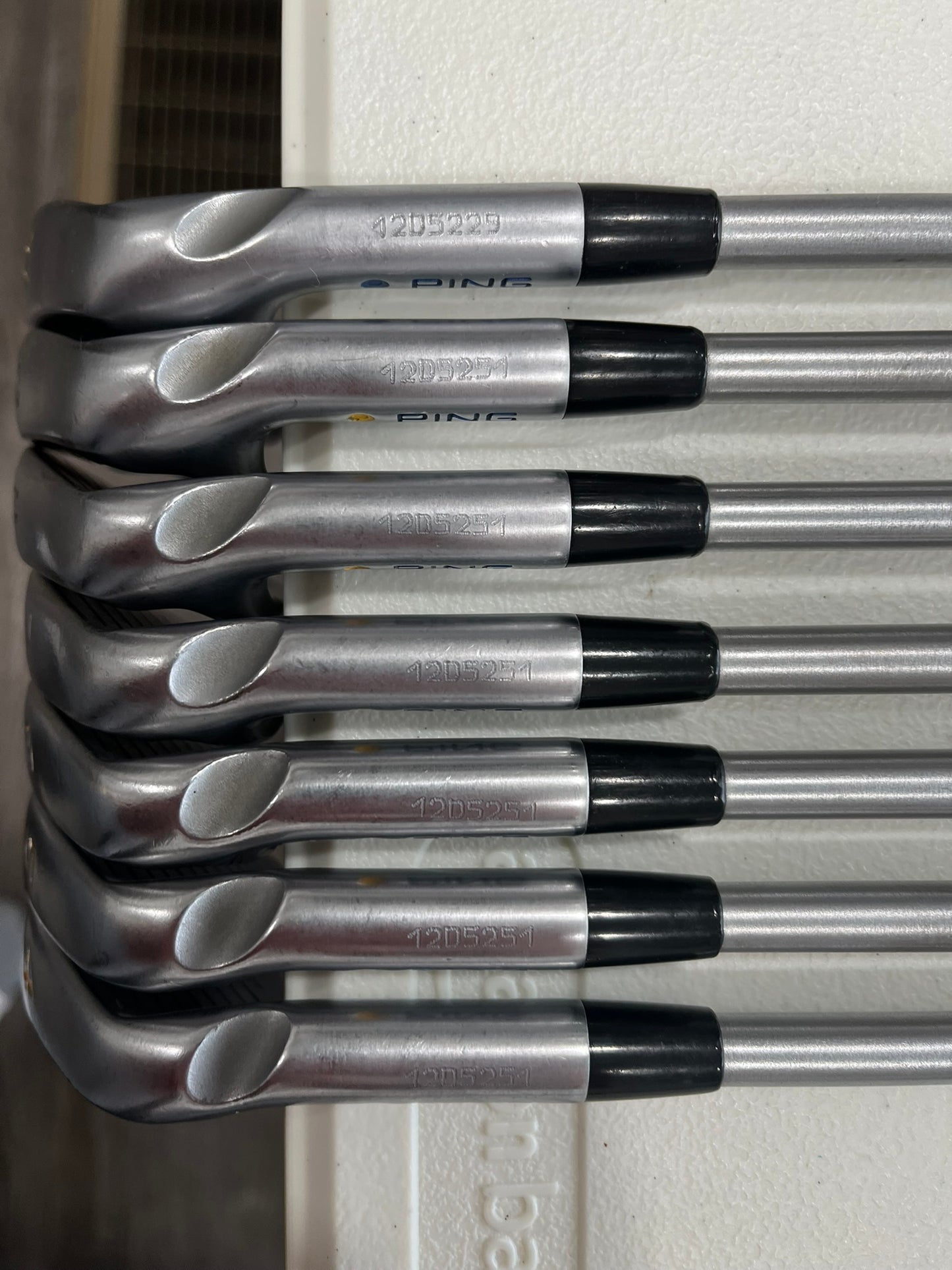 Ping S55 Iron Set 4-PW Green Dot KBS C-Taper 130 Extra Stiff Flex Standard