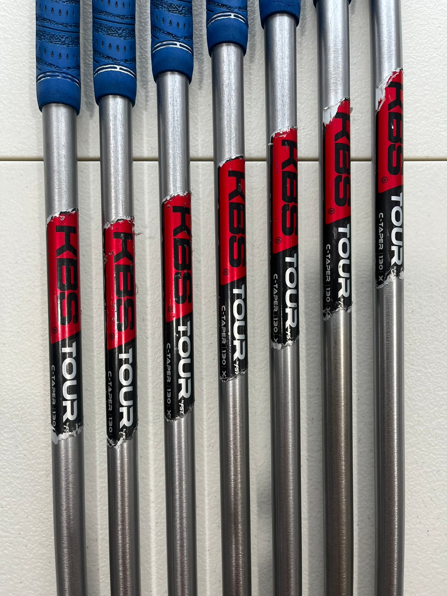 Ping S55 Iron Set 4-PW Green Dot KBS C-Taper 130 Extra Stiff Flex Standard