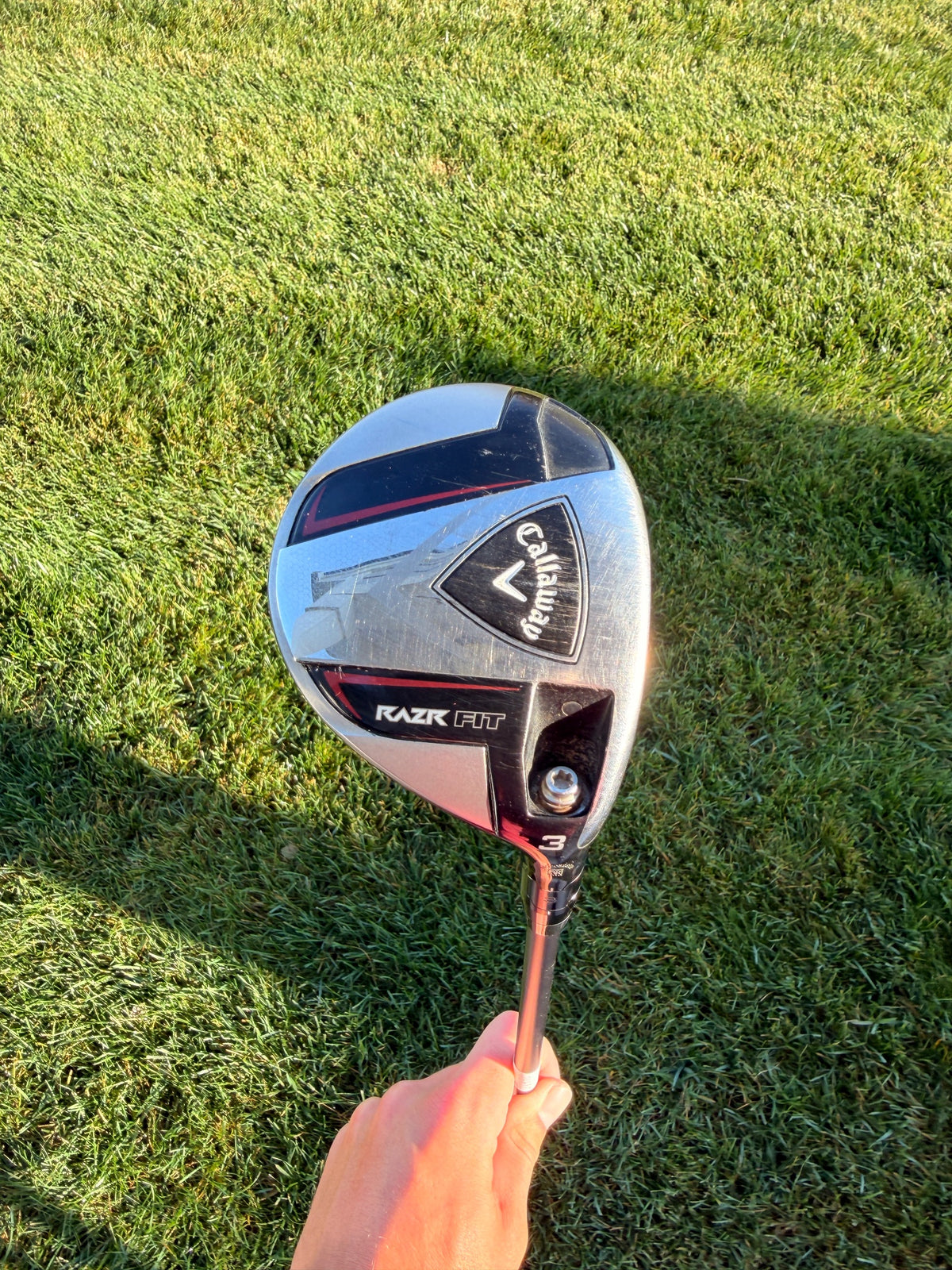 Callaway Razr Fit 3-Wood Mid Torque 55g Senior Flex 42.75" NICE