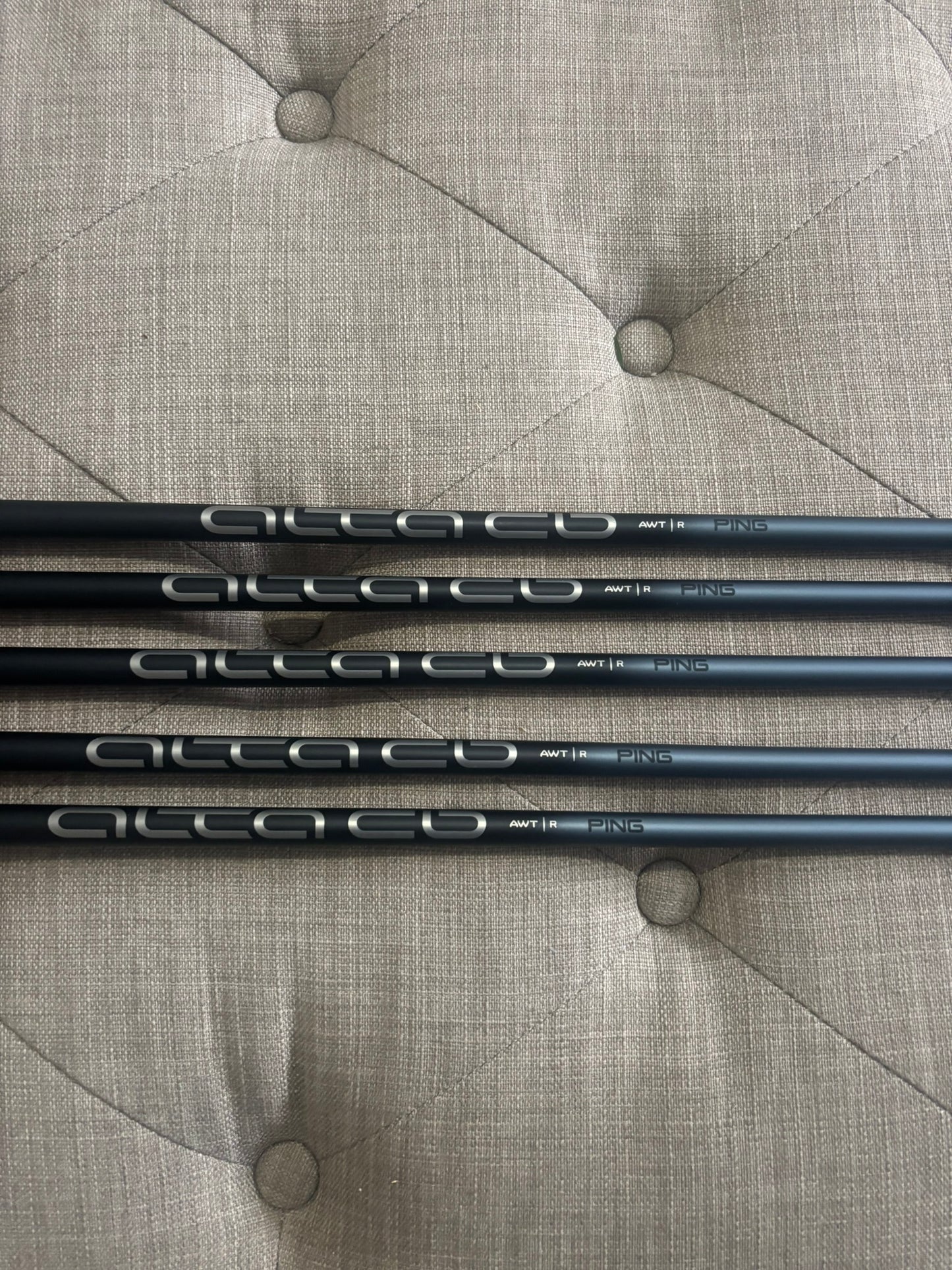 Ping G425 Iron Set 6-PW Black Dot Alta CB AWT Regular Flex +1/2″ MINT