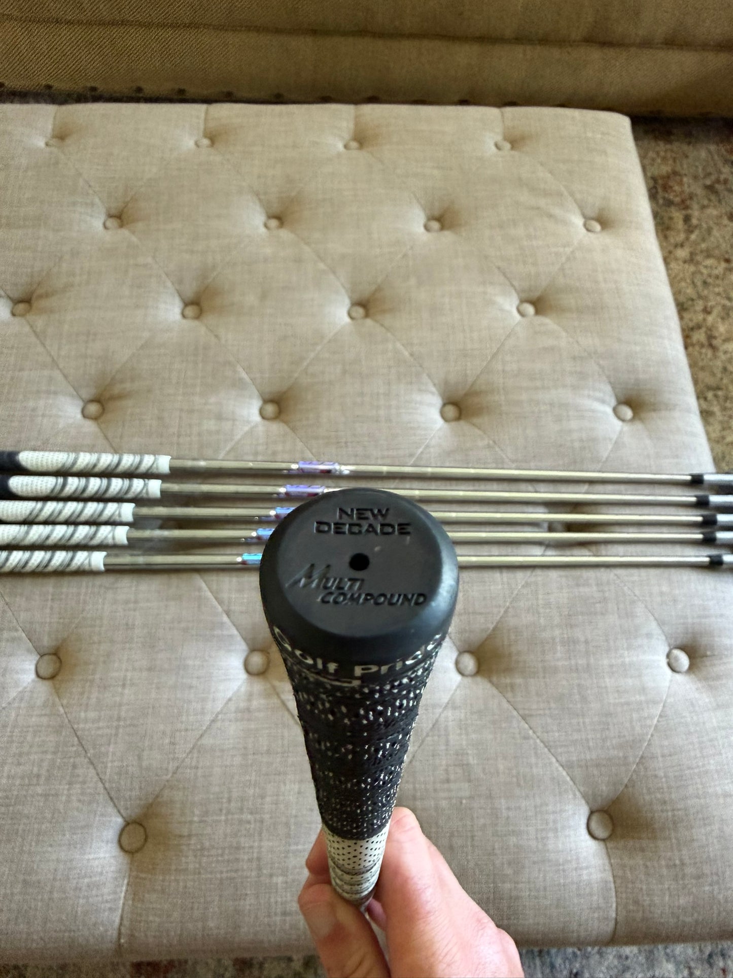 Ping i20 Iron Set 5-PW Purple Dot CFS Extra Stiff Flex +1/2" NICE
