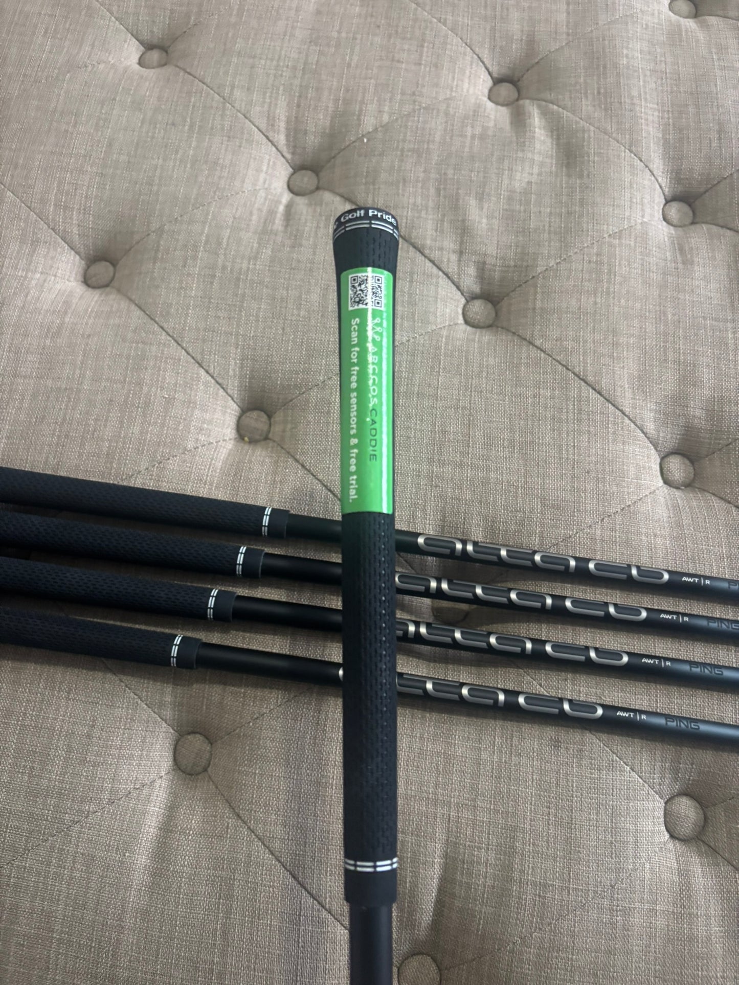 Ping G425 Iron Set 6-PW Black Dot Alta CB AWT Regular Flex +1/2″ MINT