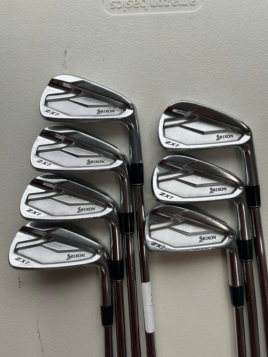 Srixon ZX7 Tour Issue Iron Set 4-PW X100 Extra Stiff Flex Standard