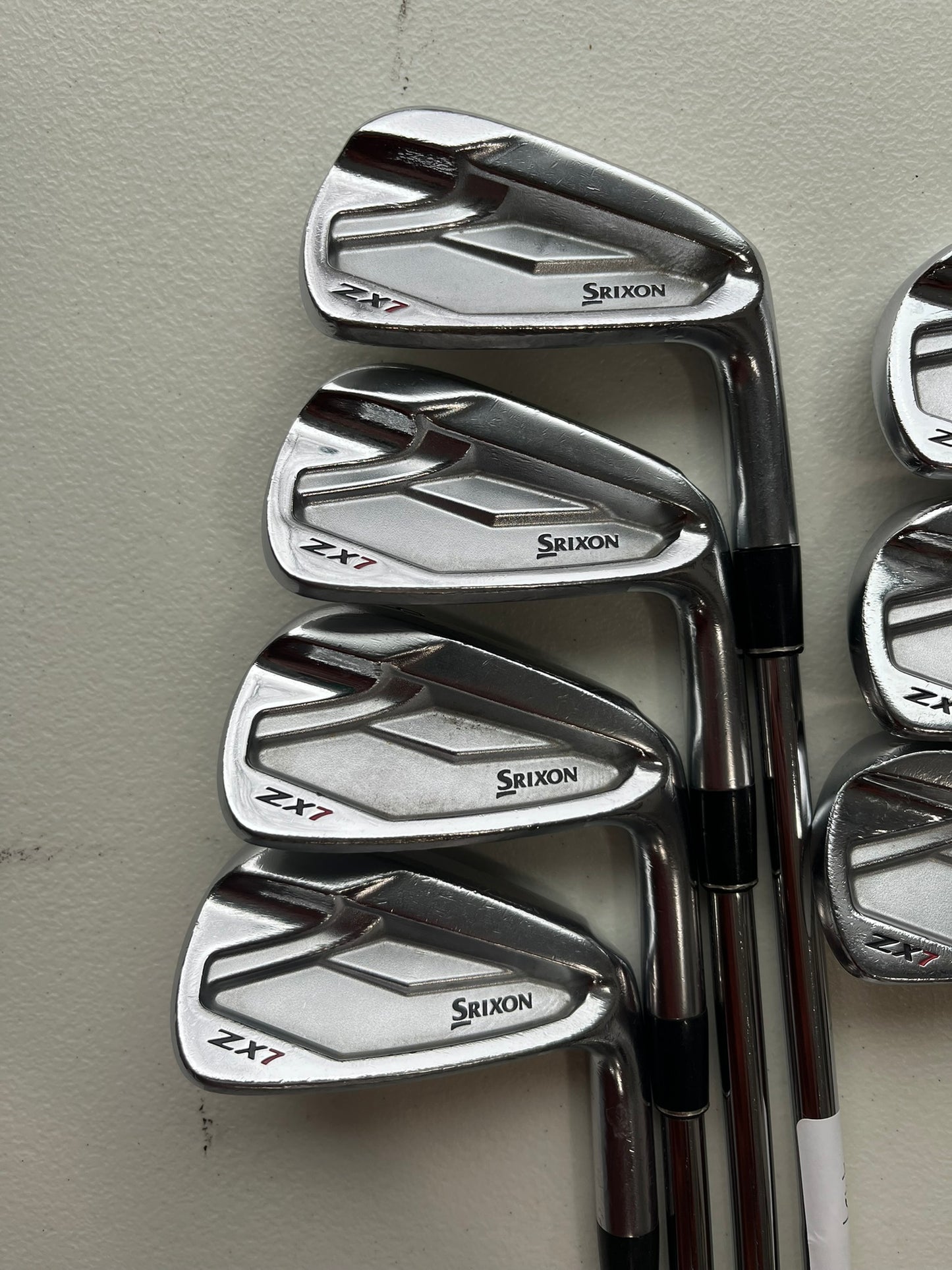 Srixon ZX7 Tour Issue Iron Set 4-PW X100 Extra Stiff Flex Standard